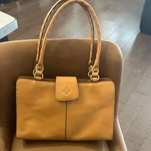 Patricia Nash Tan Shoulder Bag